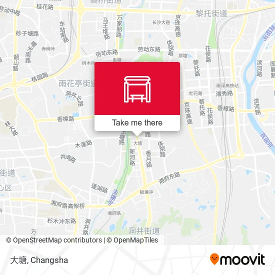 大塘 map