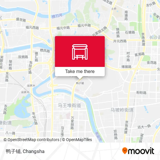 鸭子铺 map