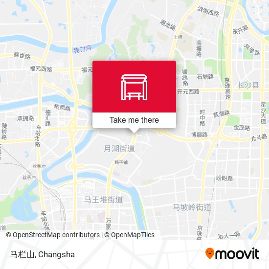 马栏山 map