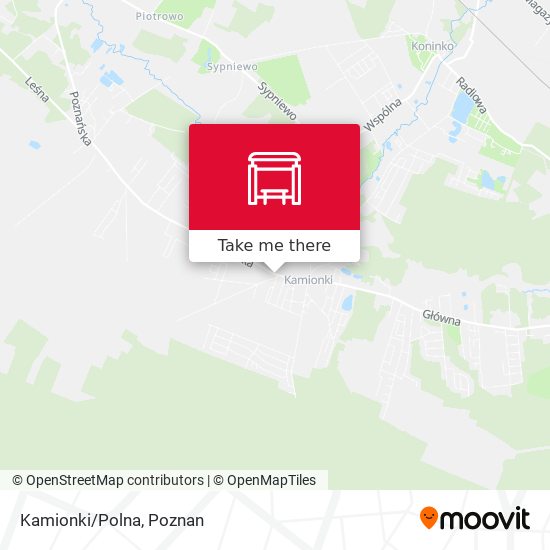 Карта Kamionki/Polna