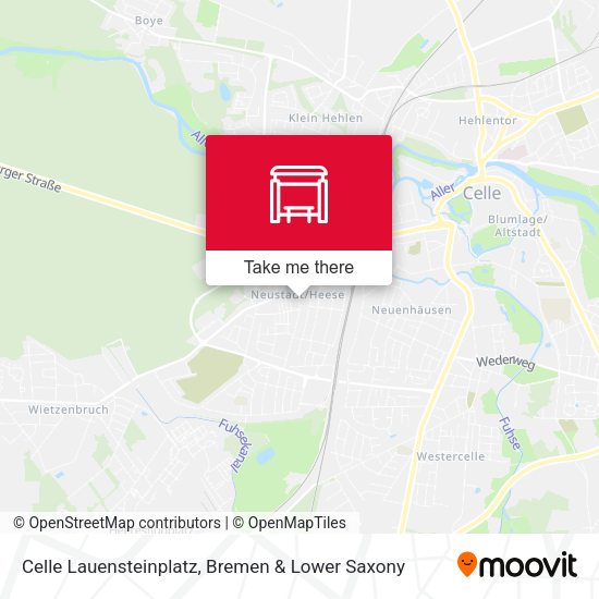 Celle Lauensteinplatz map