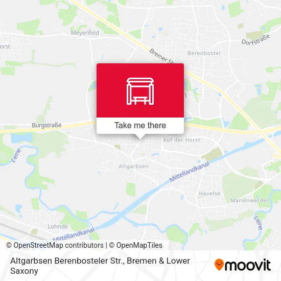 Altgarbsen Berenbosteler Str. map