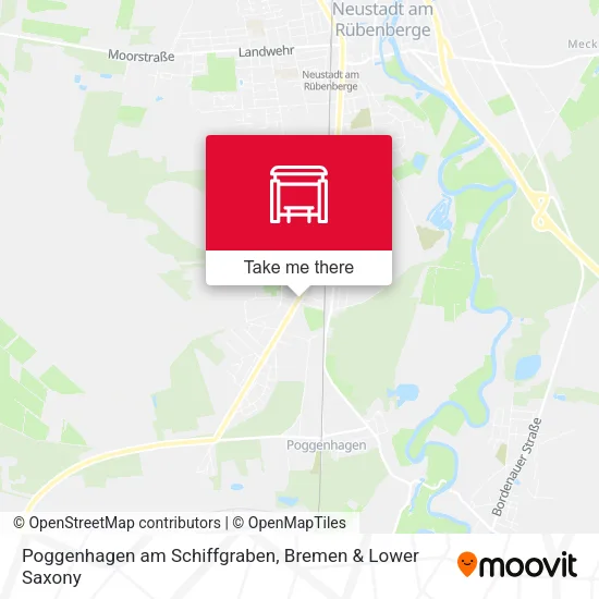 Карта Poggenhagen am Schiffgraben