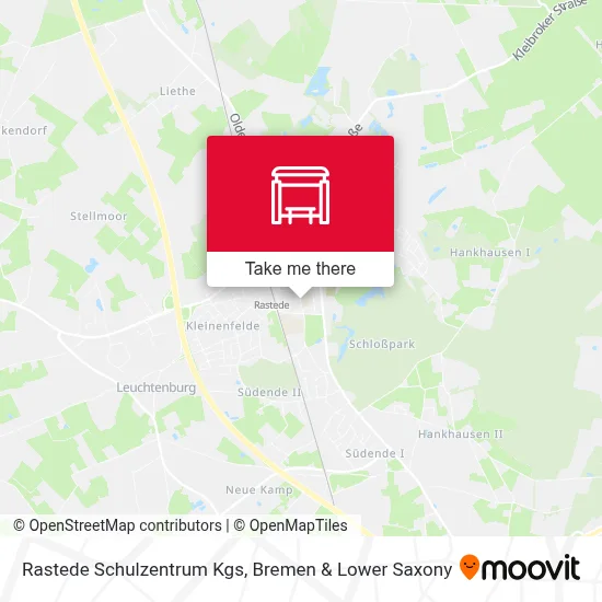 Rastede Schulzentrum Kgs map