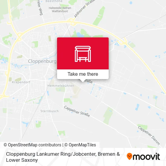 Cloppenburg Lankumer Ring / Jobcenter map