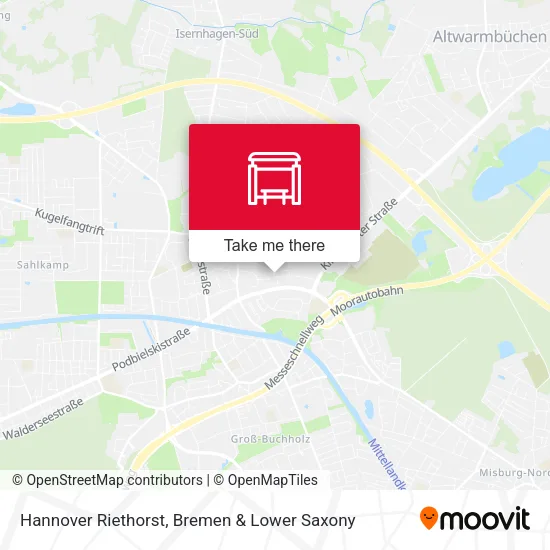 Карта Hannover Riethorst