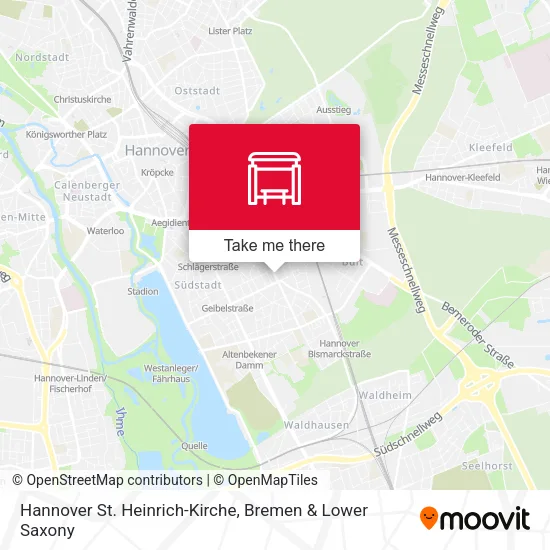 Карта Hannover St. Heinrich-Kirche