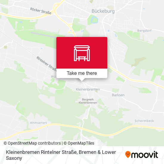Kleinenbremen Rintelner Straße map