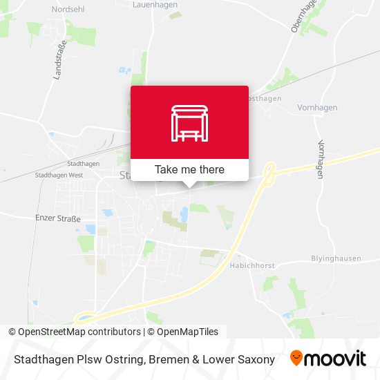 Stadthagen Plsw Ostring map