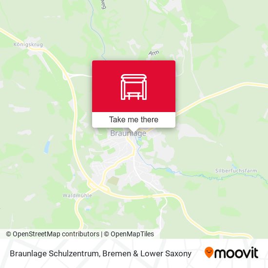 Braunlage Schulzentrum map