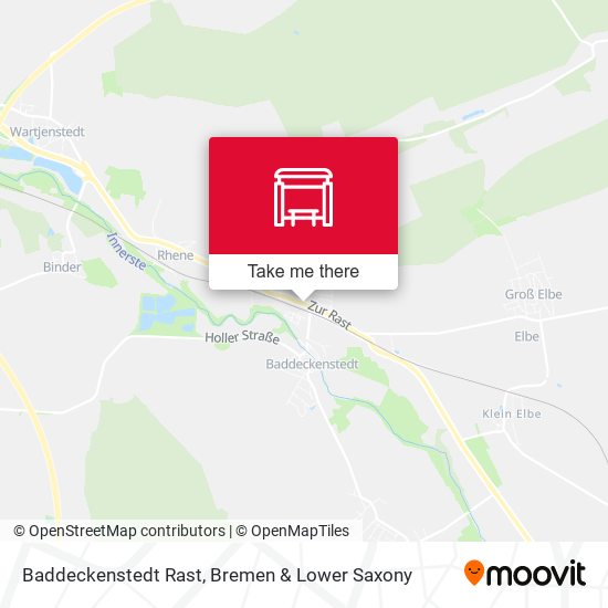 Baddeckenstedt Rast map