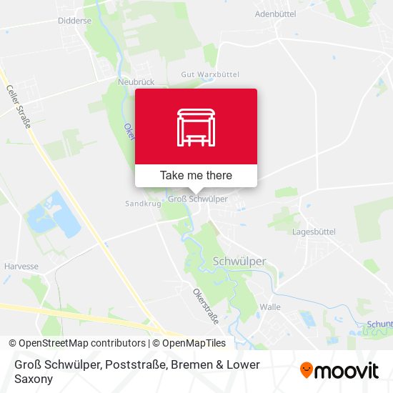 Groß Schwülper, Poststraße map