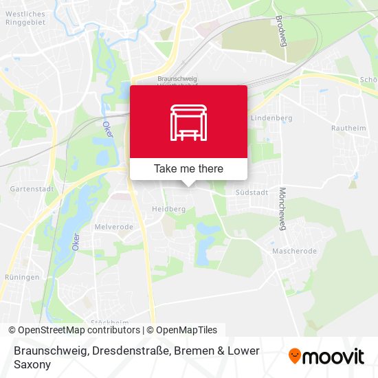 Braunschweig, Dresdenstraße map