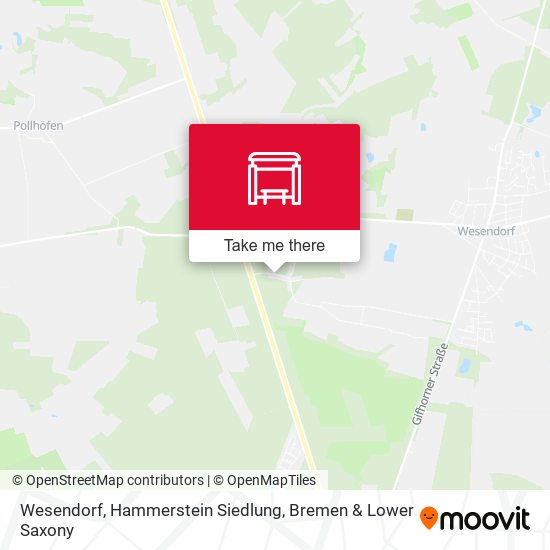 Wesendorf, Hammerstein Siedlung map