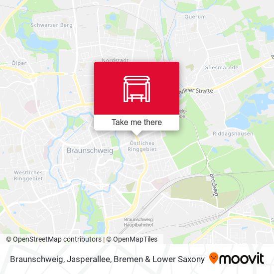 Braunschweig, Jasperallee map