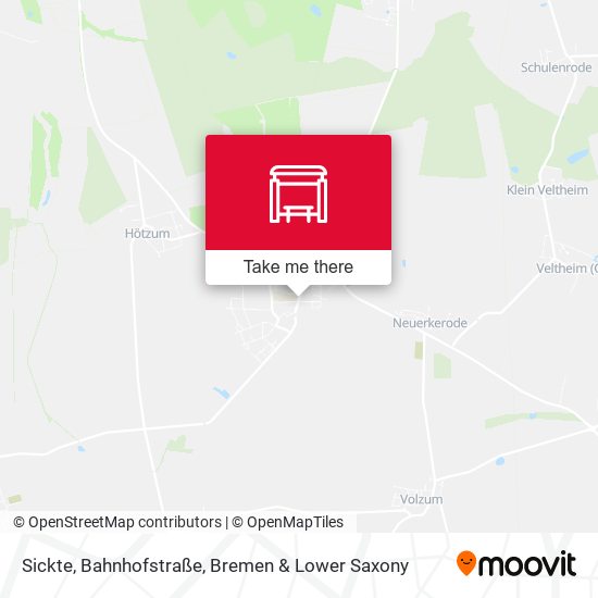Sickte, Bahnhofstraße map