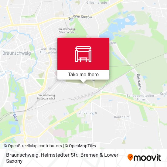 Braunschweig, Helmstedter Str. map