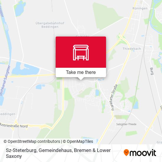 Sz-Steterburg, Gemeindehaus map