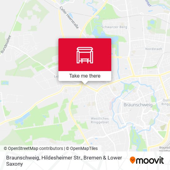 Braunschweig, Hildesheimer Str. map