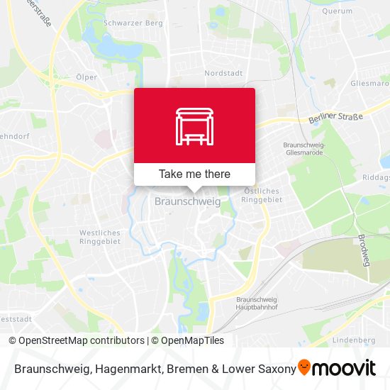 Braunschweig, Hagenmarkt map