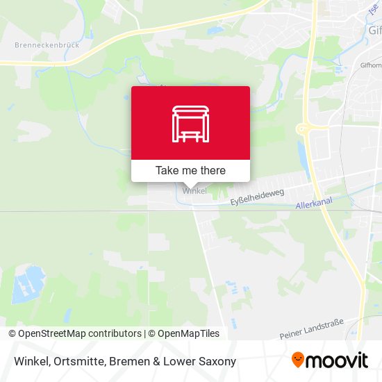 Winkel, Ortsmitte map