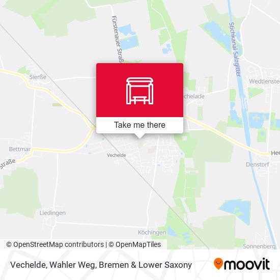 Vechelde, Wahler Weg map