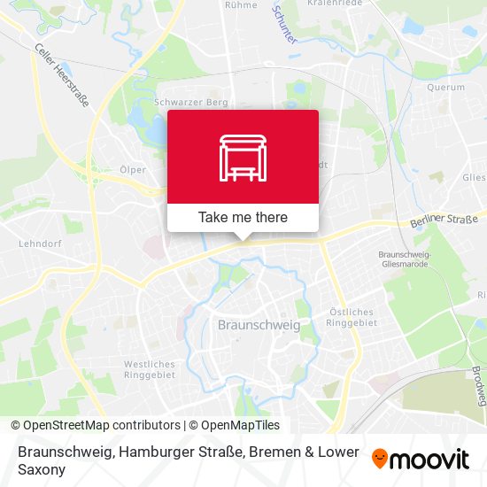 Braunschweig, Hamburger Straße map