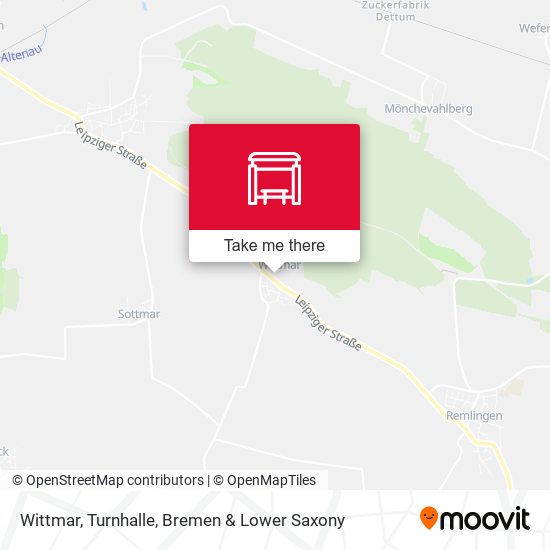 Wittmar, Turnhalle map