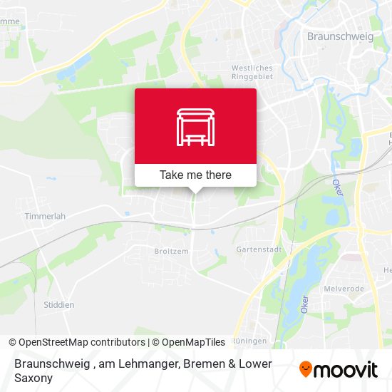 Braunschweig , am Lehmanger map