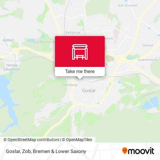 Goslar, Zob map