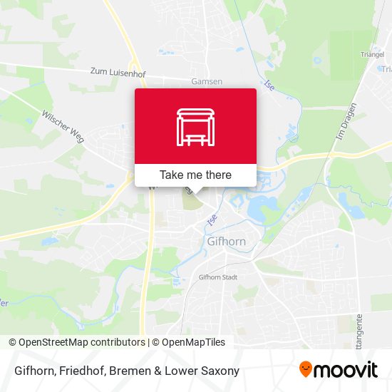 Gifhorn, Friedhof map