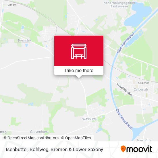 Isenbüttel, Bohlweg map
