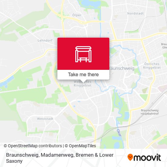 Braunschweig, Madamenweg map