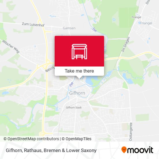 Gifhorn, Rathaus map