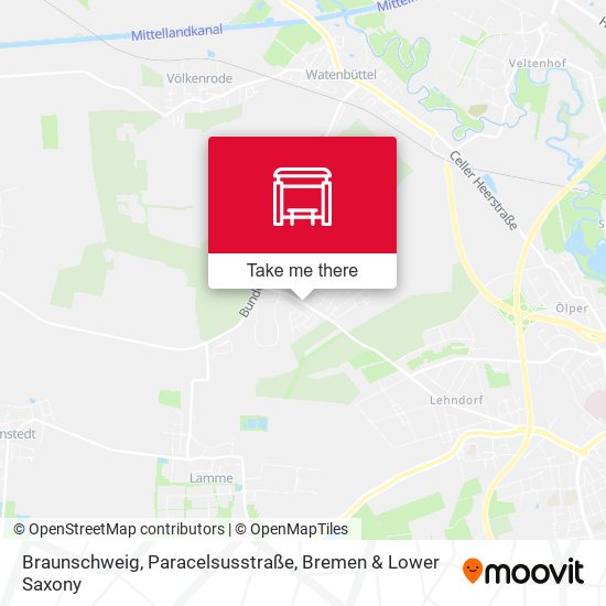 Braunschweig, Paracelsusstraße map