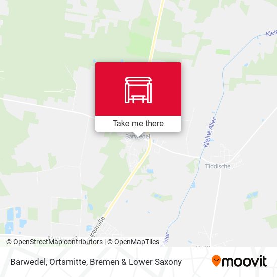 Barwedel, Ortsmitte map