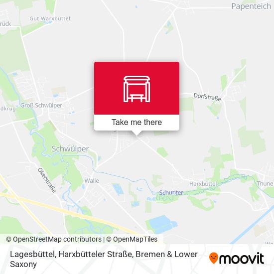 Lagesbüttel, Harxbütteler Straße map