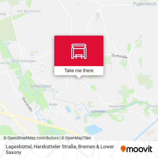 Lagesbüttel, Harxbütteler Straße map