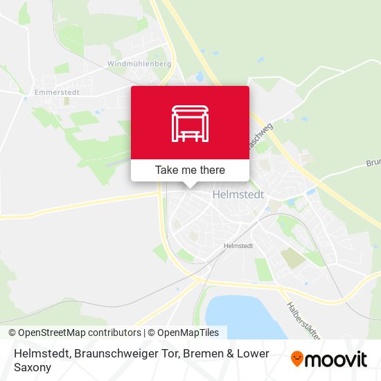 Helmstedt, Braunschweiger Tor map