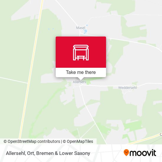 Allersehl, Ort map