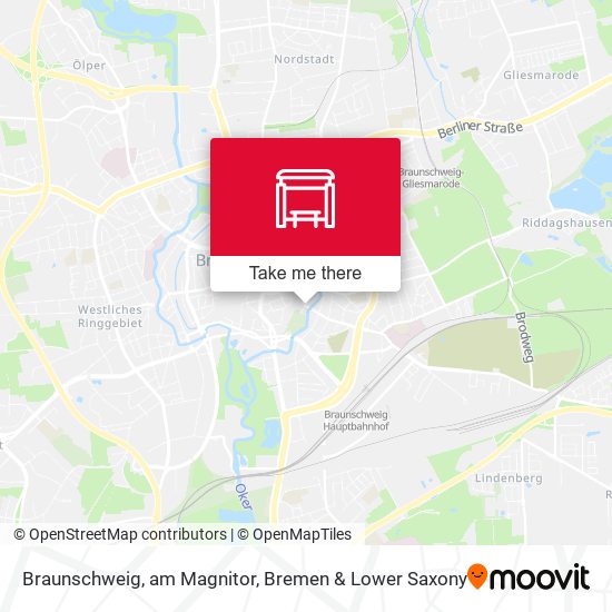 Braunschweig, am Magnitor map