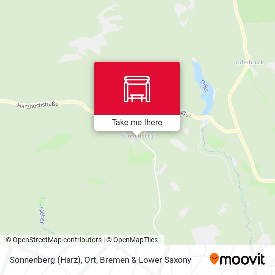 Sonnenberg (Harz), Ort map