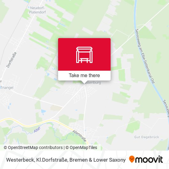 Westerbeck, Kl.Dorfstraße map