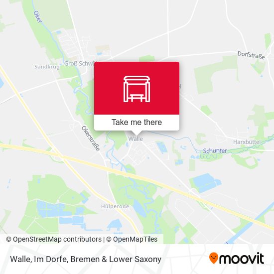 Walle, Im Dorfe map