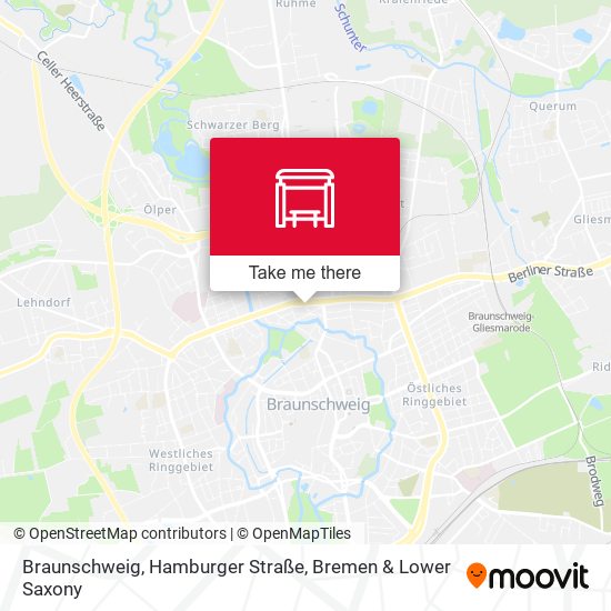 Braunschweig, Hamburger Straße map