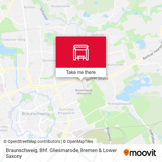 Braunschweig, Bhf. Gliesmarode map