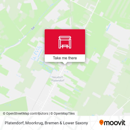 Platendorf, Moorkrug map