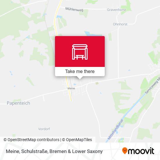Meine, Schulstraße map