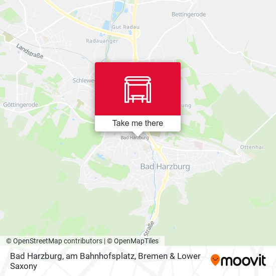 Bad Harzburg, am Bahnhofsplatz map