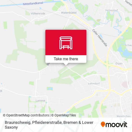 Braunschweig, Pfleidererstraße map